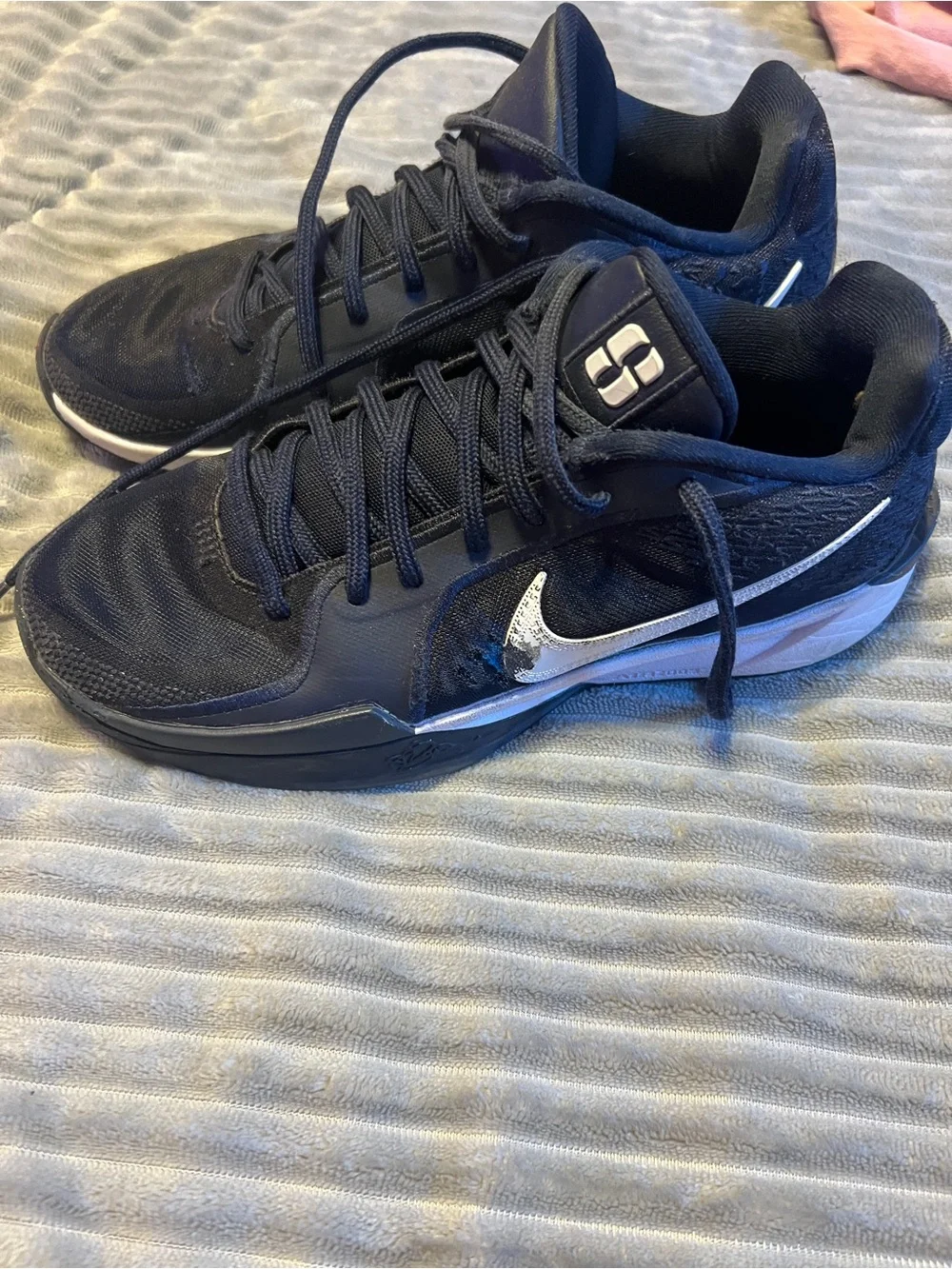 Nike Sabrina Navy blue & White Low-Top Basketball Sneakers